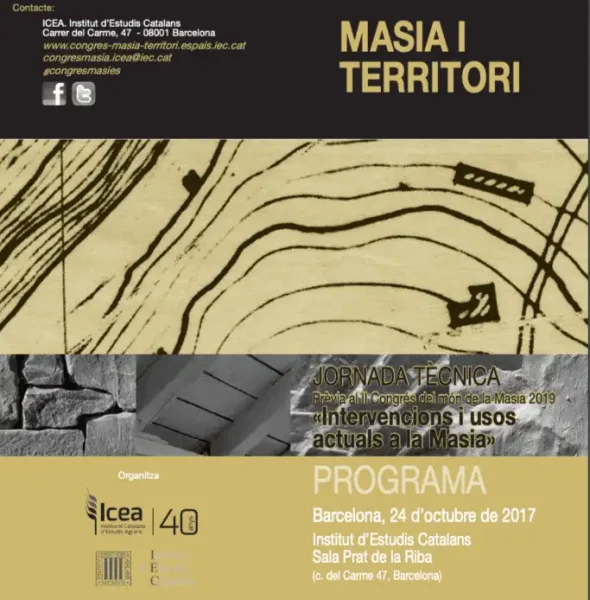 Intervenció de la Torre del Codina a l’Institut d’Estudis Catalans.